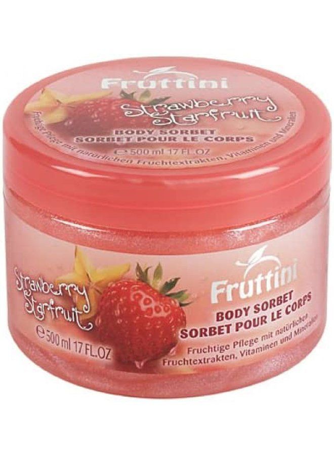 Fruttini Strawberry Starfruit Body Sorbet 500 ml