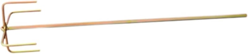 Type A Color Electric Cement Mixing Rod Hexagonal Handle Wear Resistant Concrete Stirring Tool - Image 1