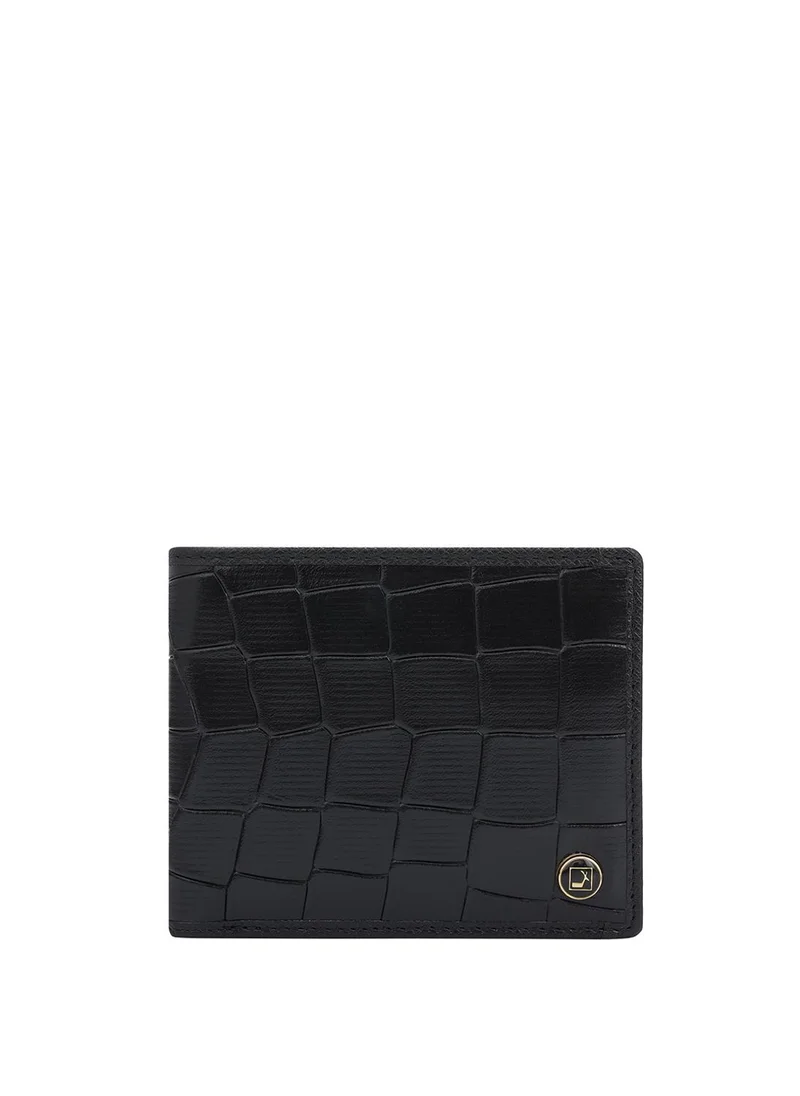 Genuine Leather Black Mens Wallet