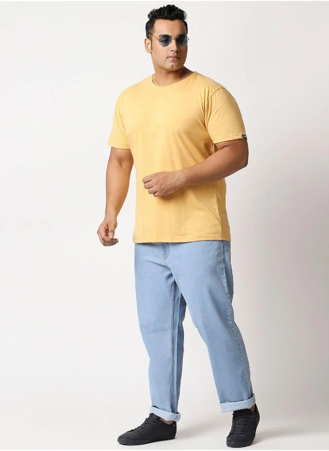 HIGH STAR Men Blue Relaxed Fit Stretchable Jeans