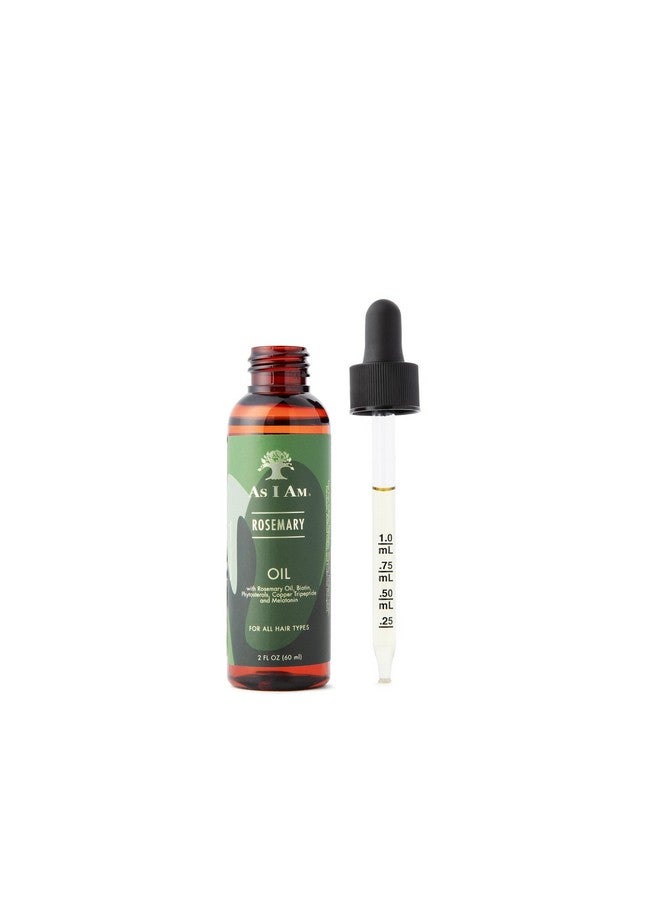 As I Am Rosemary Oil For Hair Growth - 2 oz - with Melatonin & Biotin - Vegan & Cruelty Free - Image 1