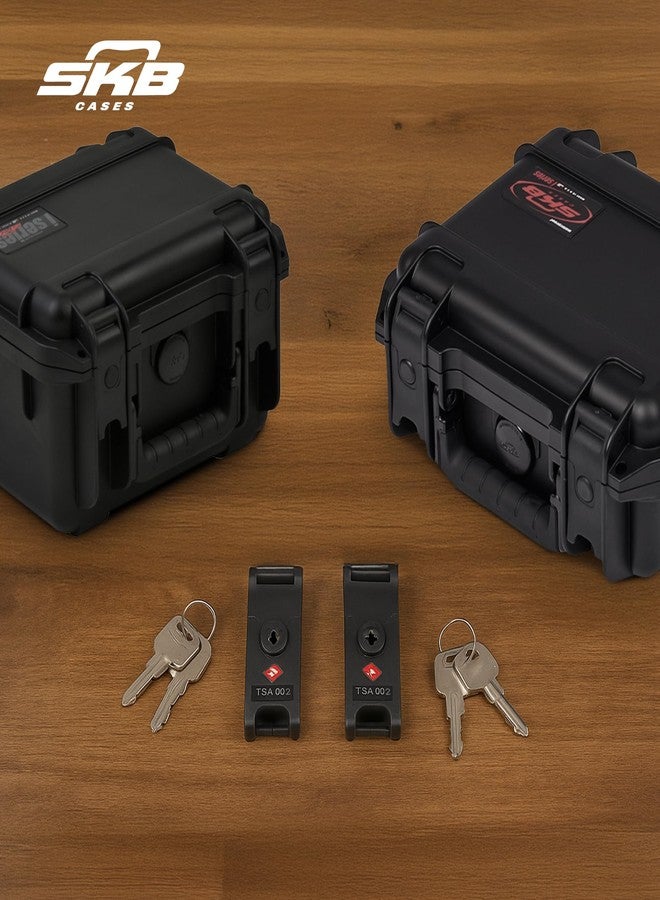 SKB TSA 1 Locking Latch Kit for iSeries Cases, Travel Approved Lock Set with Keys and Replacement Pins, Easy Install Upgrade for Luggage Security - Image 5
