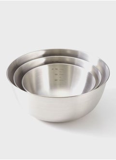 MUJI Stainless Steel Bowl, Dia. 22 x H 9.5 cm, L, Silver  - Image 5