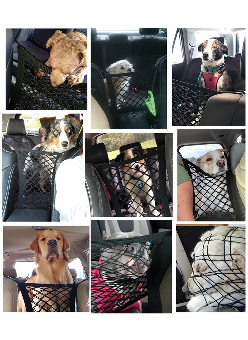 Kidle Pet Isolation Net, Dog Car Protection Net, Car Mounted Anti Wrestling Pet  - Image 4