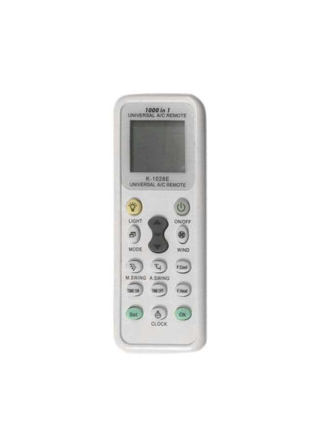 Zaboon Universal Air Conditioner Remote Control White