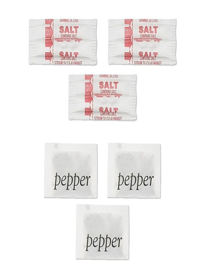 Concession Essentials Salt and Pepper Packets, 400 Count, Single Serve Portions, 200 Each - Image 3