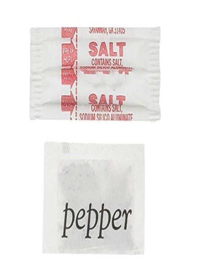 Concession Essentials Salt and Pepper Packets, 400 Count, Single Serve Portions, 200 Each - Image 1