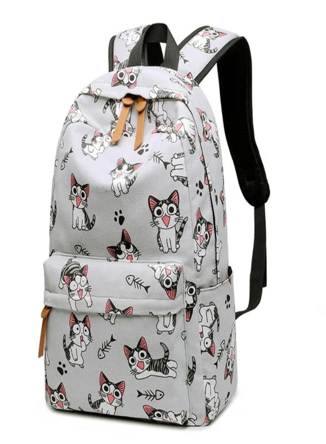 ALGROWD ™ Casual Backpack for Girls |14 In-13 Ltr with Tablet Sleeve,One Compartment,Light Weight with Padded Shoulders |Best for Books,Stationery, Lunch Box & Essentials - Image 1