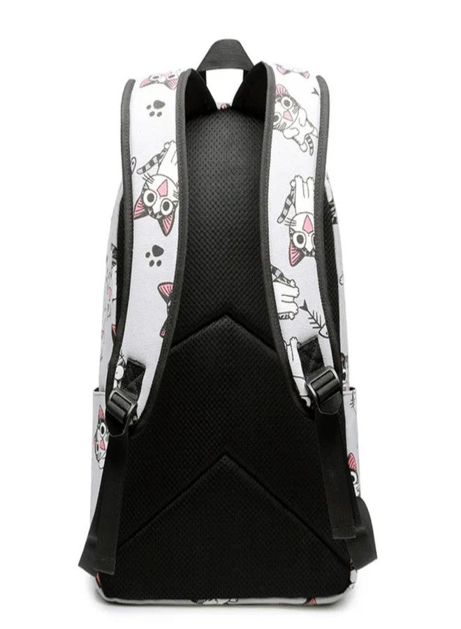 ALGROWD ™ Casual Backpack for Girls |14 In-13 Ltr with Tablet Sleeve,One Compartment,Light Weight with Padded Shoulders |Best for Books,Stationery, Lunch Box & Essentials - Image 2