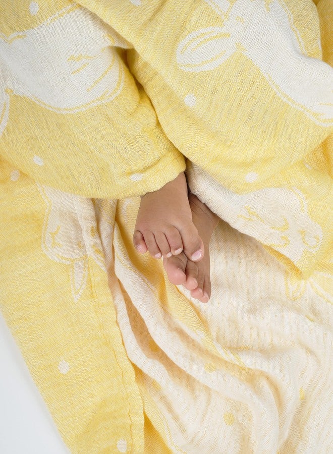 Doctor Towels, Aloe Vera Baby Bath Towel | Clinically Tested & Antimicrobial Baby Towel | 60 x 120 cm Soft Baby Towels for 0 to 2 Years | Quick Dry Baby Towels Newborn (Pack of 2 – Pink & Yellow) - Image 5