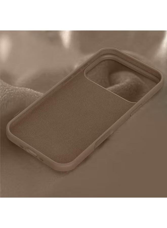 iPhone 17 Pro Max Case Liquid Soft Silicone iPhone 17 Pro Max Cover Anti Scratch with Inside Microfiber Lining Shockproof Protective Phone Case for iPhone 17 Pro Max - Image 4