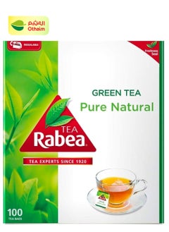 Rabea Rabea Green Tea, 100 Tea Bags 