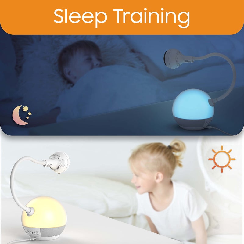 CHILLAX DM600 Baby Mood Lite - Smart Baby Monitor with Night Light, Temperature Sensor - Sleep Monitor with HD Camera, Soothing Sounds & Lullaby - Wi-Fi Remote Access, App-Compatible Device - Image 4