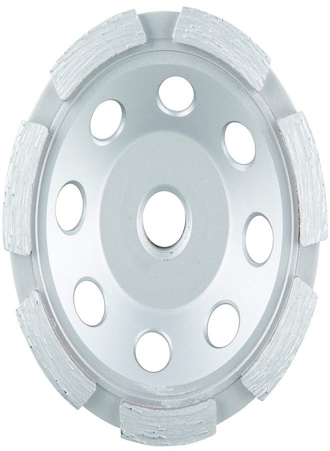 Norton Diamond Blade Cup Grinding Wheel, Clipper Classic Diamond Cup Type 27 Grinding Wheel, Single 4" Grinder Disc for Concrete, Pack of 1 - Image 1