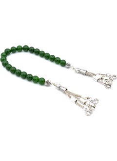 Murty99 Natural Jade Stone Zaza Prayer Beads Natural Stone  - Image 2