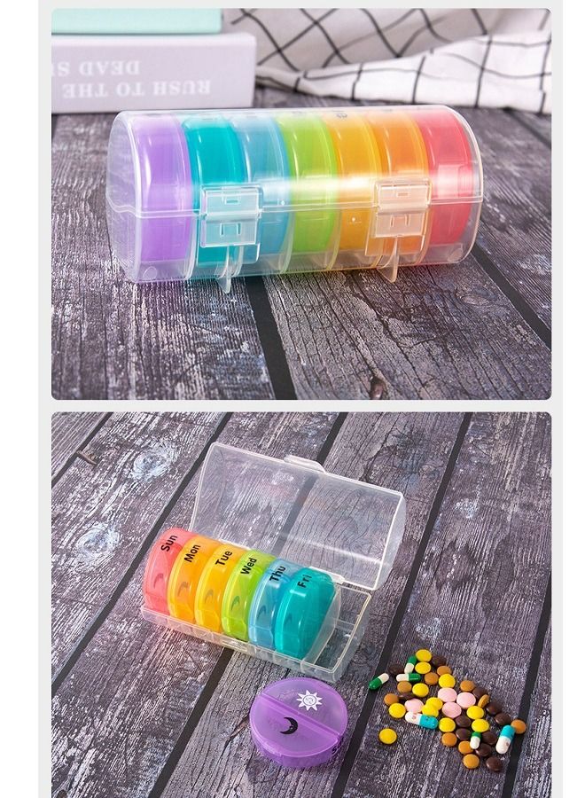 McDou Convenient carry-on pill box seven days a week - Image 5