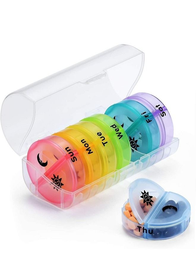 McDou Convenient carry-on pill box seven days a week - Image 1