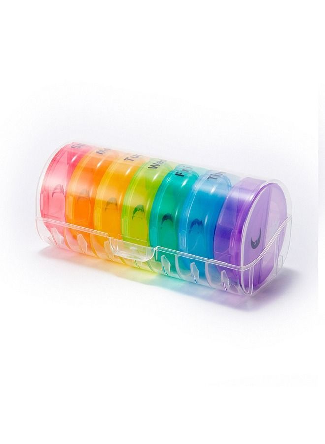 McDou Convenient carry-on pill box seven days a week - Image 2