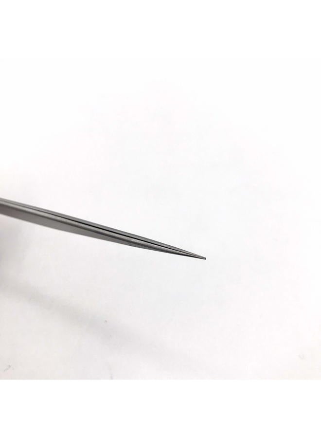 Tool Alement Canadian Stainless Steel 14cm Straight Isolation Eyelash Tweezers M-PK14-8002 - Image 3