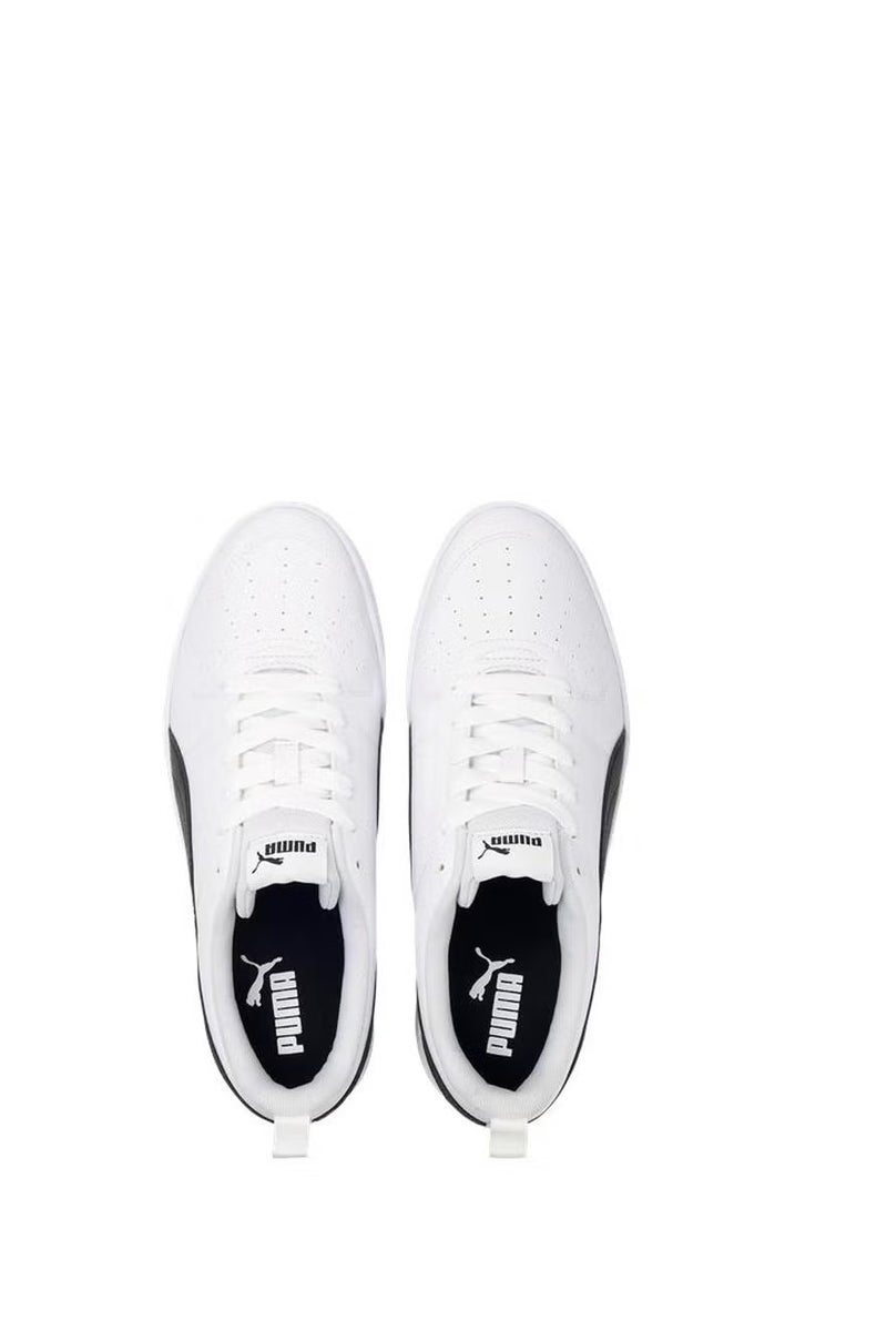 Puma Classic White - Black Color - Blocking Sneakers, Minimalist Casual Sports Shoes - Image 3