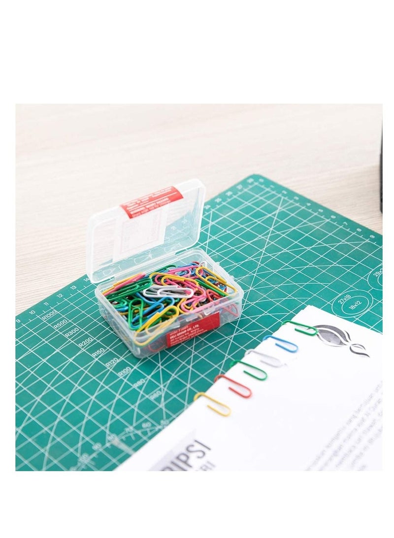 Deli 2-Pack Paper Clip Set Multicolour - Image 4