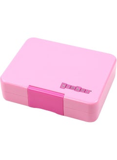 Yumbox Yumbox Snack Box - 3 Compartment Leakproof Bento Lunch Box for Kids (Fifi Pink with Rainbow Tray)  - Image 5