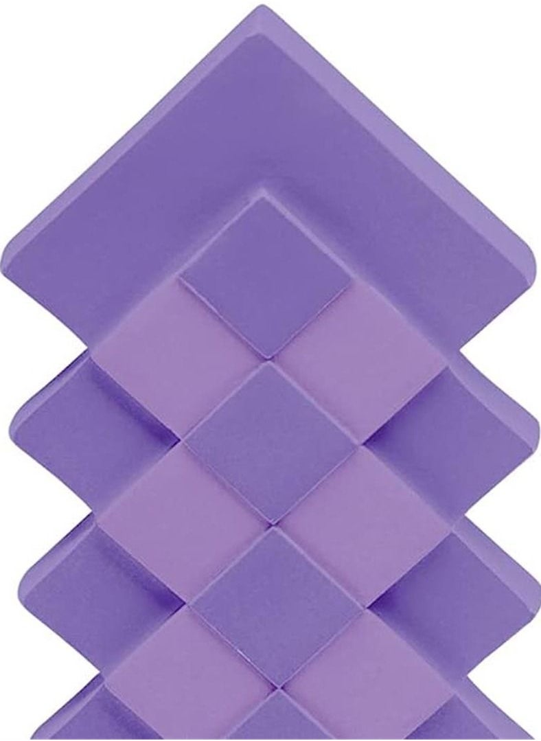 Generic - Minecraft Toy , Enchanted Purple Sword Costume Accessory, Plastic Video Game Inspired Toy Replica, 20.25 Inch Length - Image 1