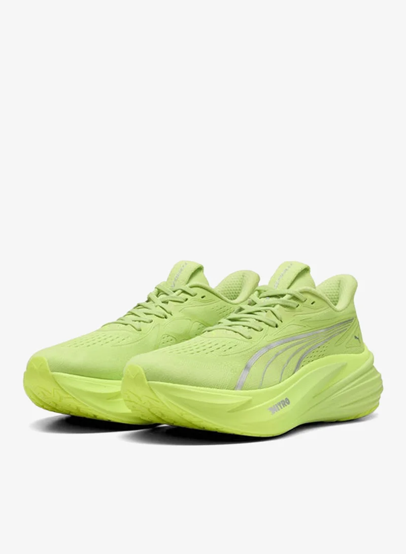 Puma Sunny Lime-PUMA Silver MagMax NITRO™ 2 Running Shoes Men for Men | Best Price UAE