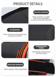 GROIC Elbow Support, Compression Support Sleeves, Compression Sports Elbow Pads, Fitness Cycling Sports Elbow Pads, Joint Pain Relief Elbow Compression Sleeves  - Image 4