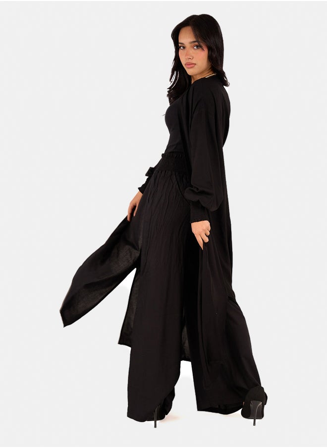 Kimono in Elastic Cuffs