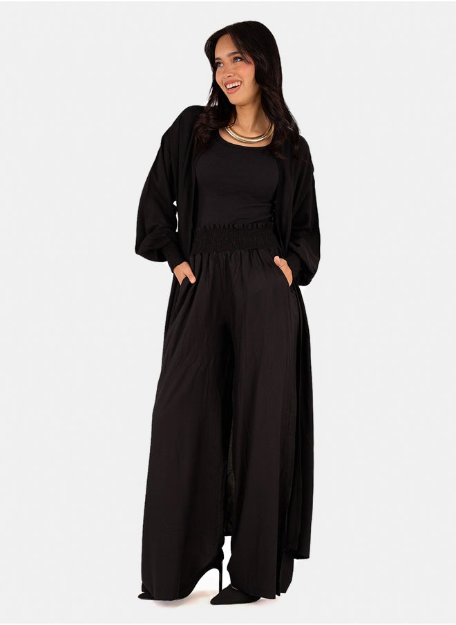 Kimono in Elastic Cuffs