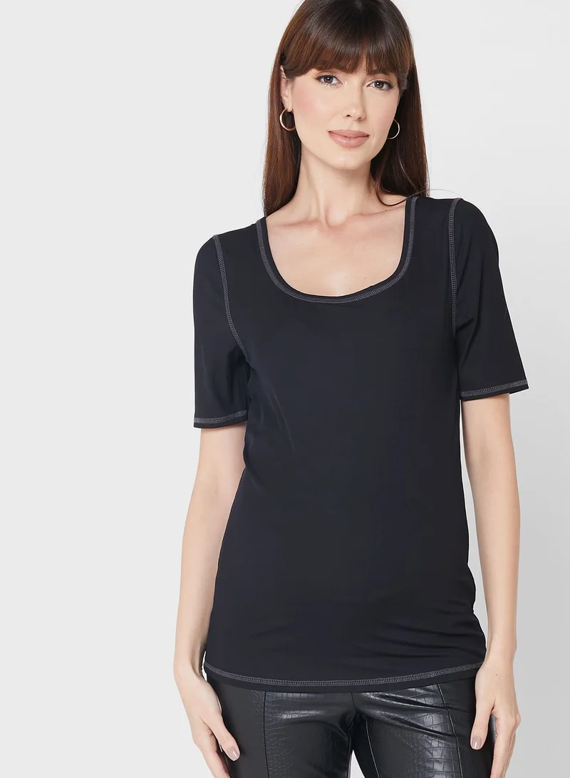 Topshop Maternity Maternity Scoop Neck T-Shirt