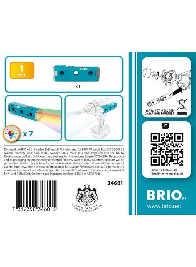 BRIO Builder - 34601 Flashlight | Educational Roleplay & Construction Toy for Kids Age 3 Years Up - Image 2