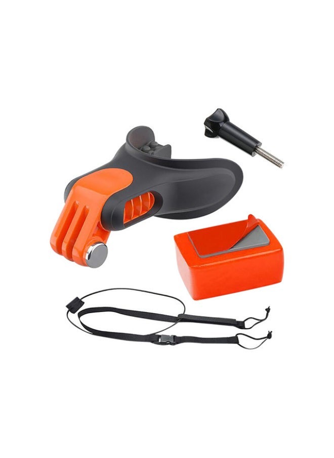 For GoPro13 For DJI 5pro Ace Sports Camera Universal Surfing Braces Bite Mouth Surfing Diving Braces-color:Type C - Image 1