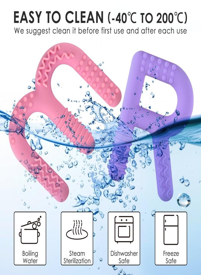 ERKOON Sensory Chew Toys for Autistic Children, 4 Pack Silicone Chewy Tube Oral Motor Tools for Sensory Kids with Autism, Biting, ADHD, SPD, Chewies with Special Needs, Teething Sticks Toys - Image 3