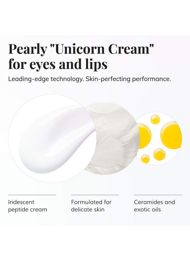 Le Mieux - Eye & Lip Cream Anti Aging Eye And Lip Moisturizer Peptideinfused Treatment For Visible Wrinkles & Fine Lines With Kukui Nut Oil & Ceramide No Parabens Or Sulfates (0.5 Oz / 15 Ml) - Image 1