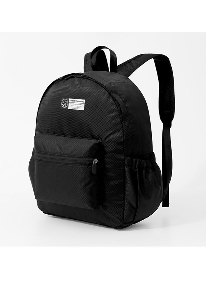 رولستيمي حقيبة ظهر خفيفة الوزن قابلة للتعبئة للنساء والرجال مقاومة للماء قابلة للطي للتنزه والسفر والتخييم ، أسود - Image 2