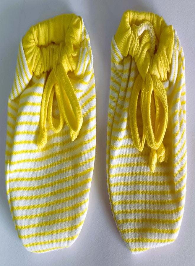 CUTEABLY Baby Mittens, 100% Organic Cotton, No-Scratch, Set of 5 Pairs - Image 5