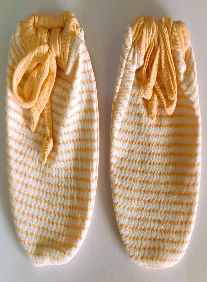 CUTEABLY Baby Mittens, 100% Organic Cotton, No-Scratch, Set of 5 Pairs - Image 3