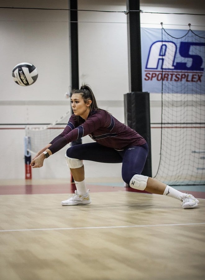 Mizuno T10 Plus Kneepad, ADULT Volleyball Kneepad, Black, One Size - Image 5