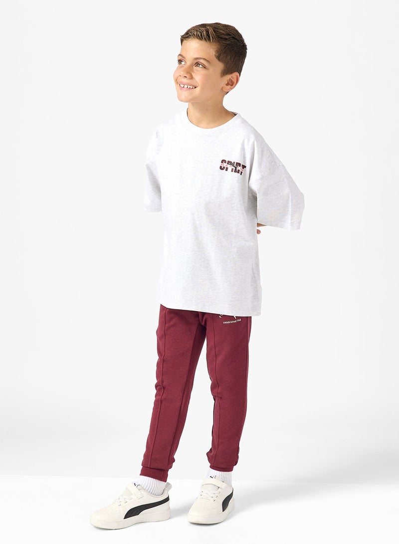 PUMA Kids Wardrobe Essential Oversized Graphic T-Shirt - Image 4