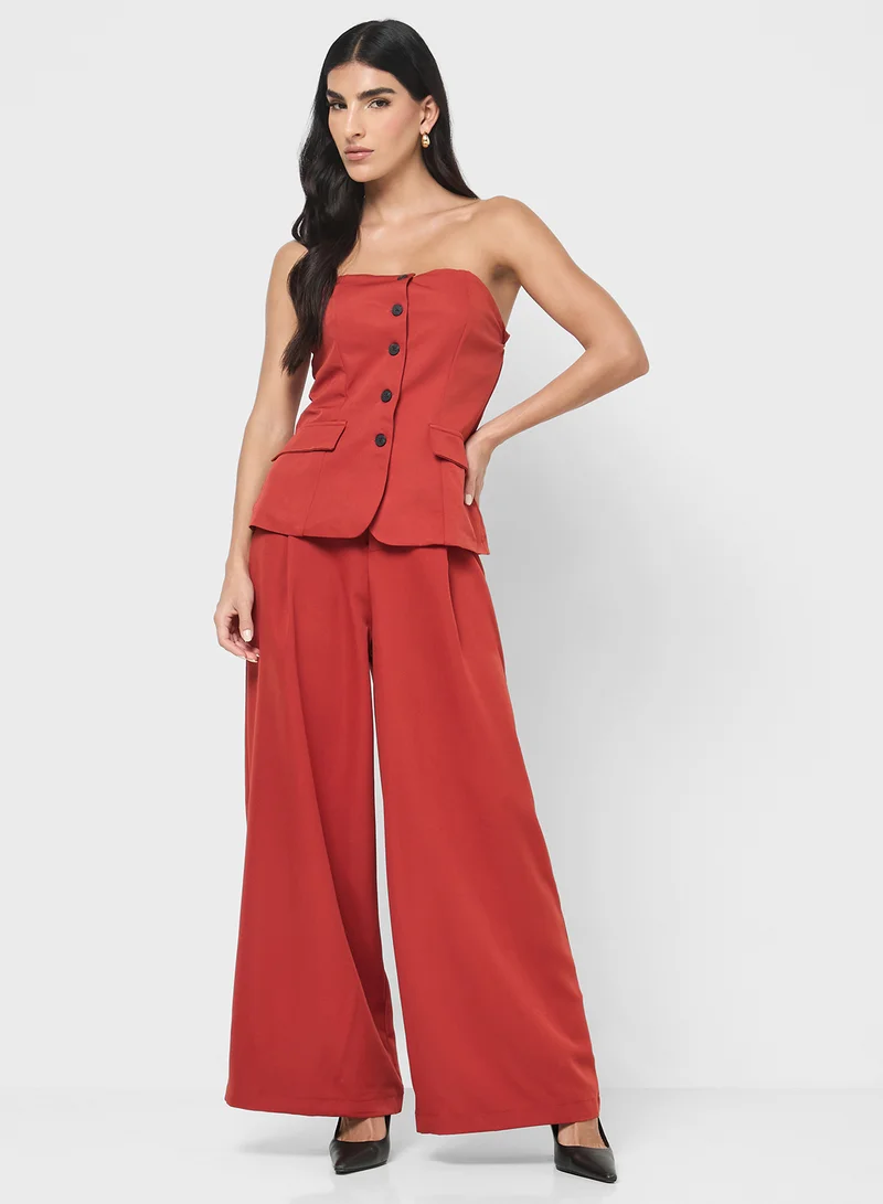 ايلا Bandeau Vest & Pant Set