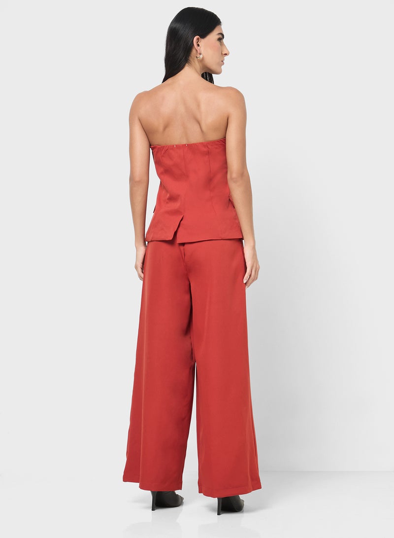 ELLA Bandeau Vest & Pant Set - Image 2