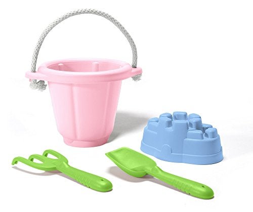 Green Toys Sand Play Set Pink - Image 1