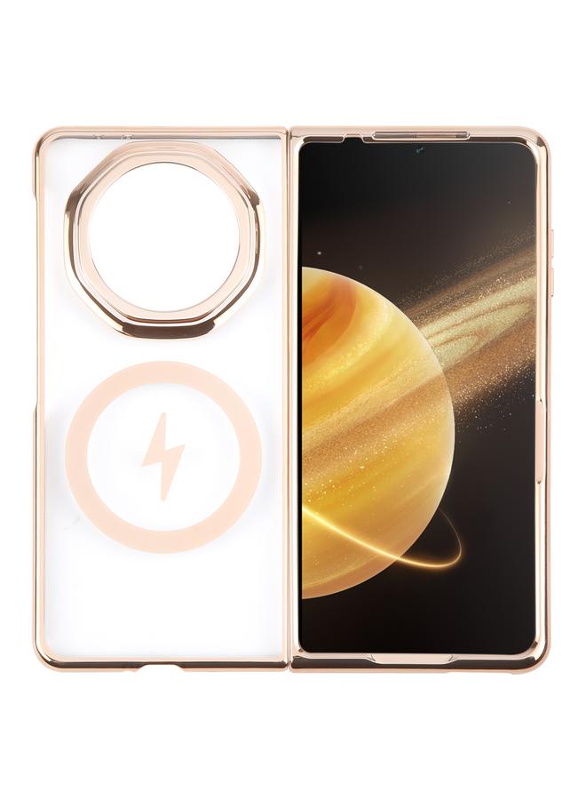 زبون جراب لهاتف Honor Magic V3 6D، مصنوع من مادة البولي كربونات المطلية بالكهرباء، مع خاصية MagSafe - Image 1