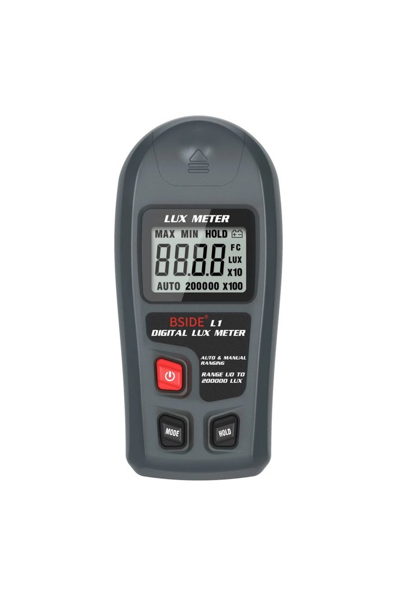 erorex L1 Digital Lux Meter Illuminometer 0~200,000lux LCD Pocket Light Meter Lux/FC Measure Tester Sensor