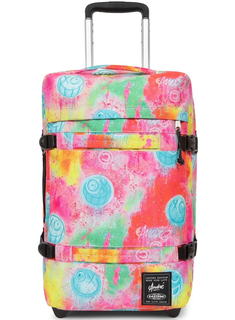 EASTPAK transit'r s, small soft luggage - fluo clouds