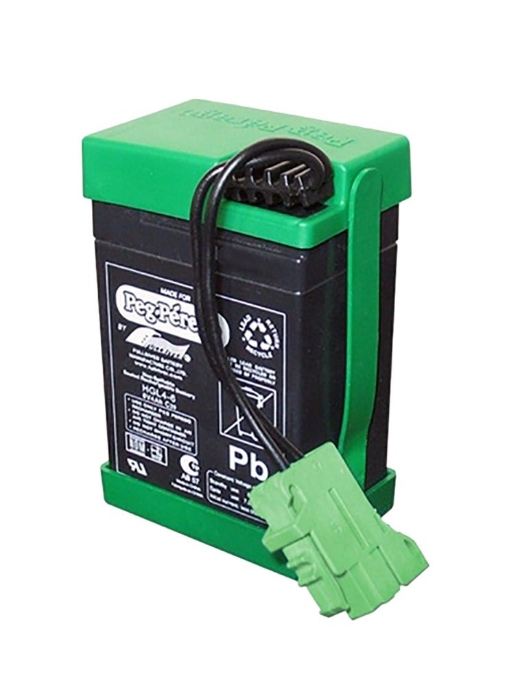 Peg Perego Original 6V. 4.5Ah Rechargeable Battery – Sealed Lead-Acid, Maintenance-Free, Backup Power for Ride-On Toys, Easy to Install & Recharge, Use In or Out of Vehicle - Image 2