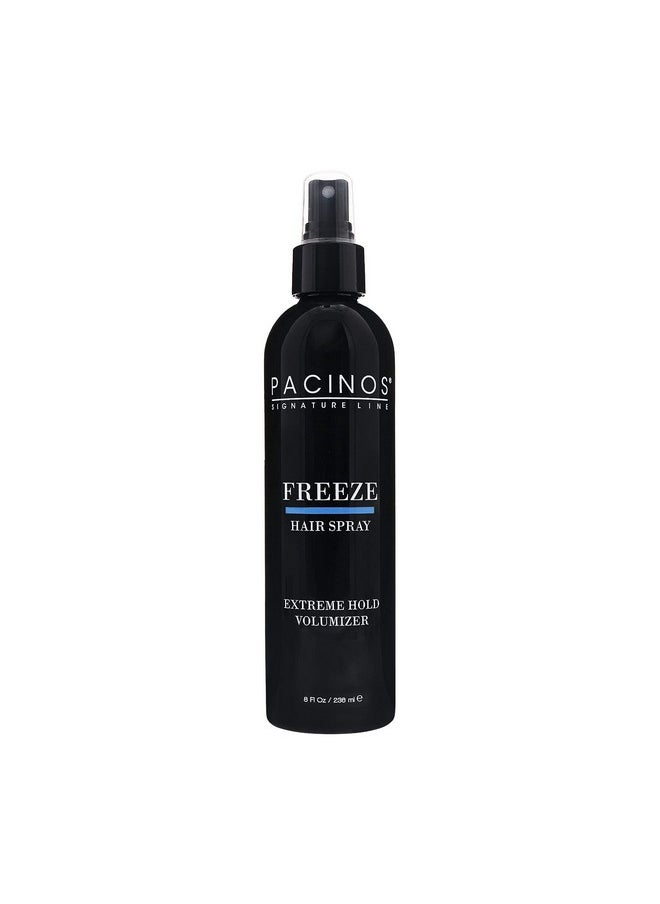 Pacinos Pacinos Freeze Hair Spray - Extra Hold texture spray for All Hair Type - Professional Hair Setting & Finishing Spray for Maximum Volume  - Image 1