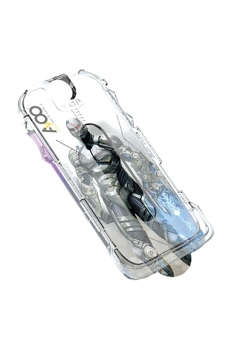 AVOO Scratch and impact protection sticker, screen adhesive for Cyborg iPhone 14 Pro Max (clear) - Image 4